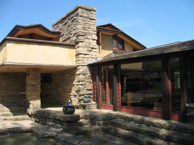 Frank Lloyd Wright's Taliesin in Spring Green, WI. (Creative Commons)